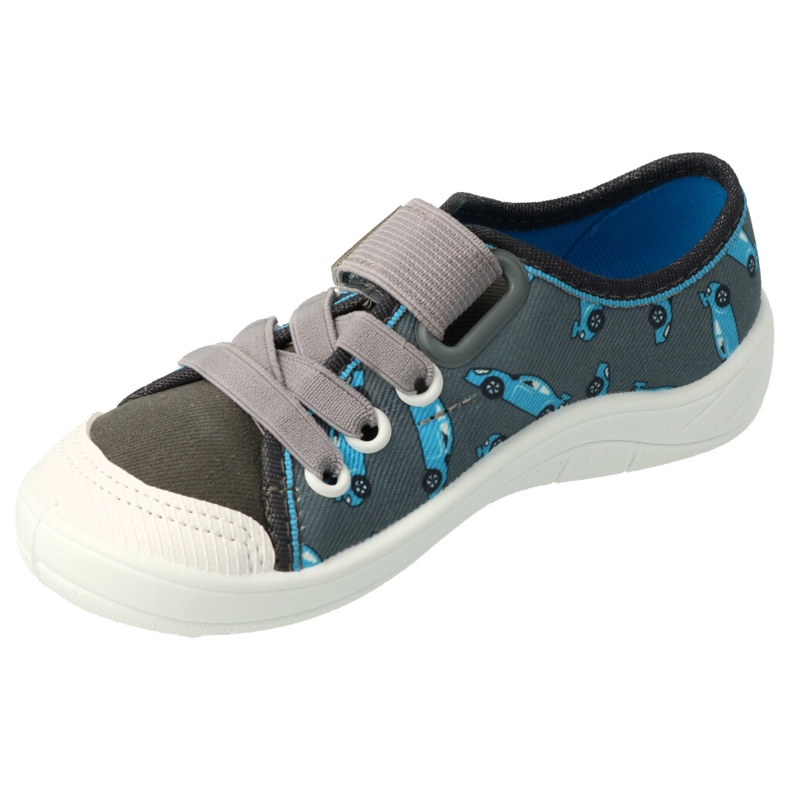 Calzado infantil befado 251X163 azul gris 1