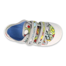 Calzado infantil befado 907P120 gris multicolor 3