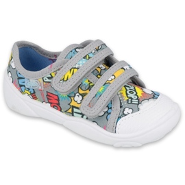 Calzado infantil befado 907P120 gris multicolor 4