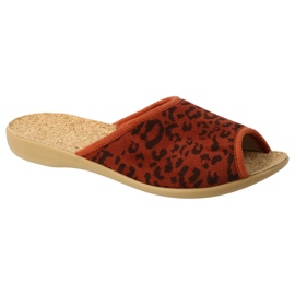 Zapatos de mujer befado pu 254D127 marrón 4
