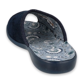 Zapatos de mujer befado pu 254D122 azul marino 2
