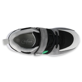 Calzado juvenil befado 516Q075 negro gris 3