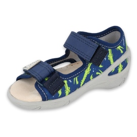 Calzado infantil befado pu 065P155 azul marino 1