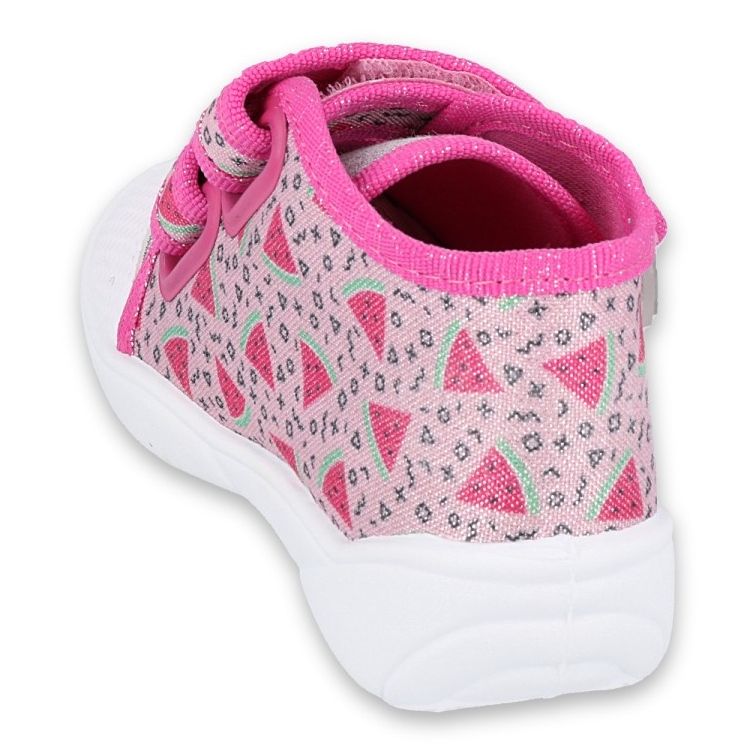 Calzado infantil befado 212P072 rosa gris 2
