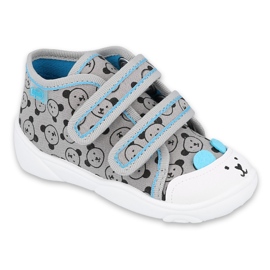 Calzado infantil befado 212P073 negro azul gris 3