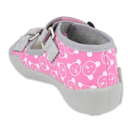 Calzado infantil befado 342P030 rosa gris 2
