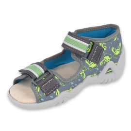 Calzado infantil befado amarillo 350P023 gris verde 1