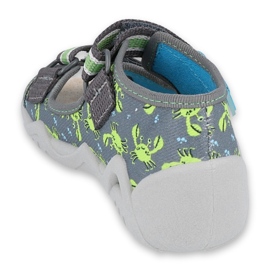 Calzado infantil befado amarillo 350P023 gris verde 2