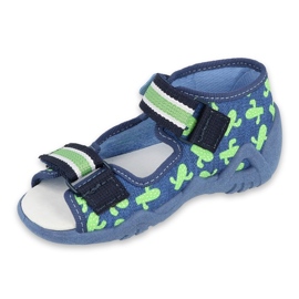 Calzado infantil befado amarillo 350P019 azul marino verde 1