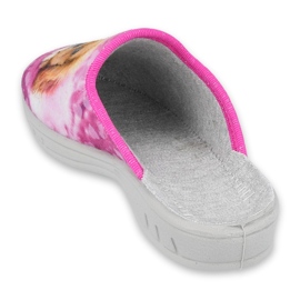 Zapato infantil color befado 707Y418 rosado 2