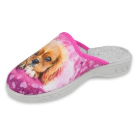 Zapato infantil color befado 707Y418 rosado 1