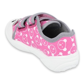 Calzado infantil befado 907P131 rosa gris 2