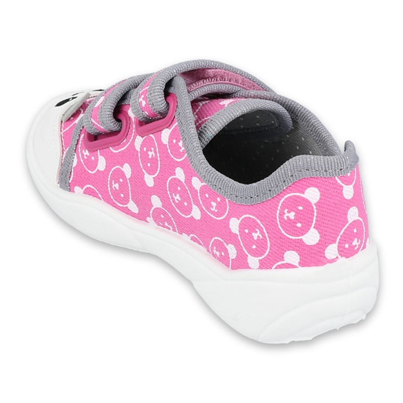 Calzado infantil befado 907P131 rosa gris 2