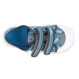 Calzado infantil befado 907P132 azul gris 3