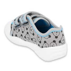 Calzado infantil befado 907P129 negro azul gris 2