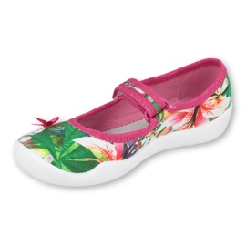 Calzado infantil befado 114X431 rosa verde 1