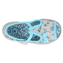 Zapatillas para niños de Befado para el cierre 213p127 azul 3
