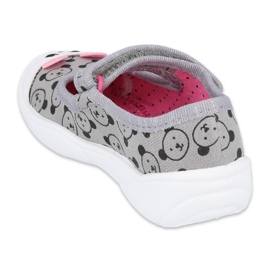 Calzado infantil befado 209P032 rosa gris 2