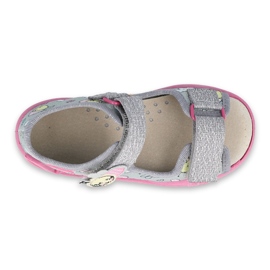 Calzado infantil befado amarillo 342P027 rosado gris 3