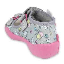 Calzado infantil befado amarillo 342P027 rosado gris 2