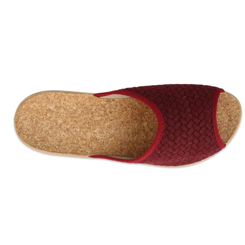 Zapatos de mujer befado pu 254D129 rojo 1