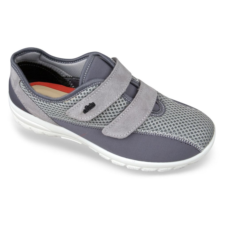 Zapatos de mujer befado 517D018 beige gris 1