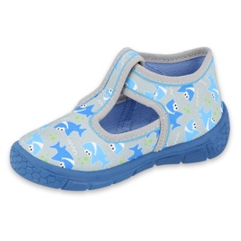 Calzado infantil befado 531P091 azul gris 1