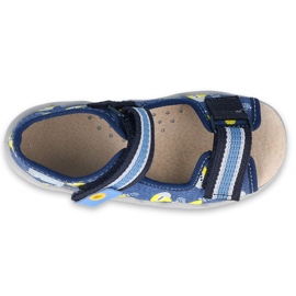 Calzado infantil befado amarillo 350P020 azul 3