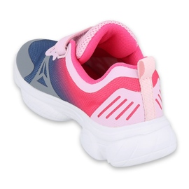 Calzado infantil befado 516Y054 azul marino rosado gris multicolor 2