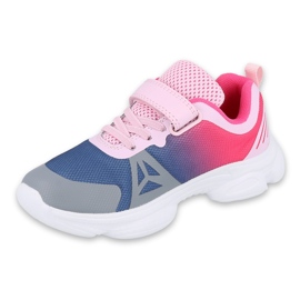 Calzado infantil befado 516Y054 azul marino rosa gris multicolor 1