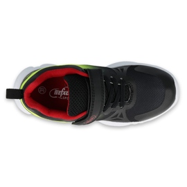 Calzado juvenil befado 516Q057 negro rojo verde 3