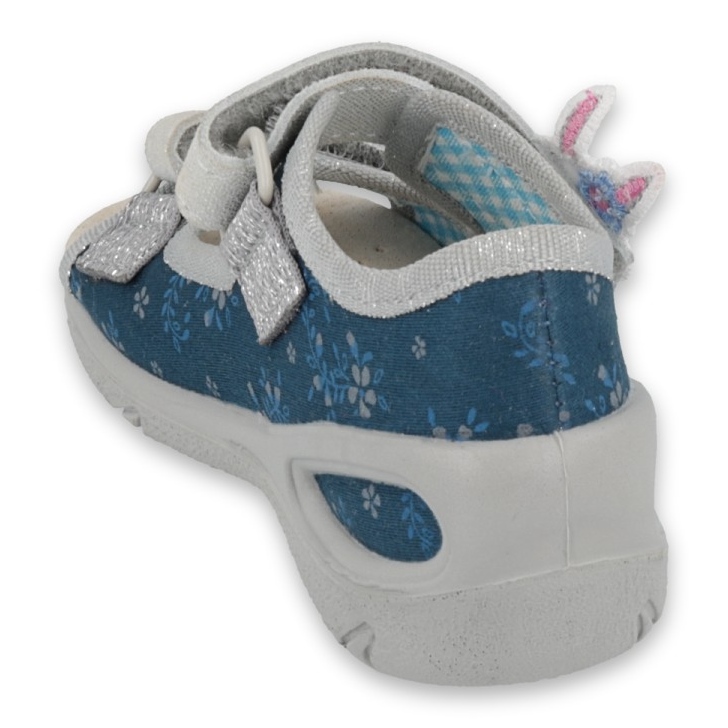 Calzado infantil befado pu 065P154 azul marino azul gris multicolor 2