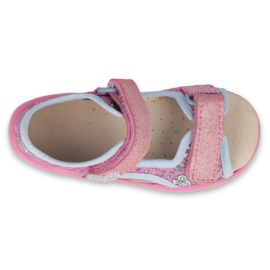 Calzado infantil befado pu 065P147 rosa multicolor 1