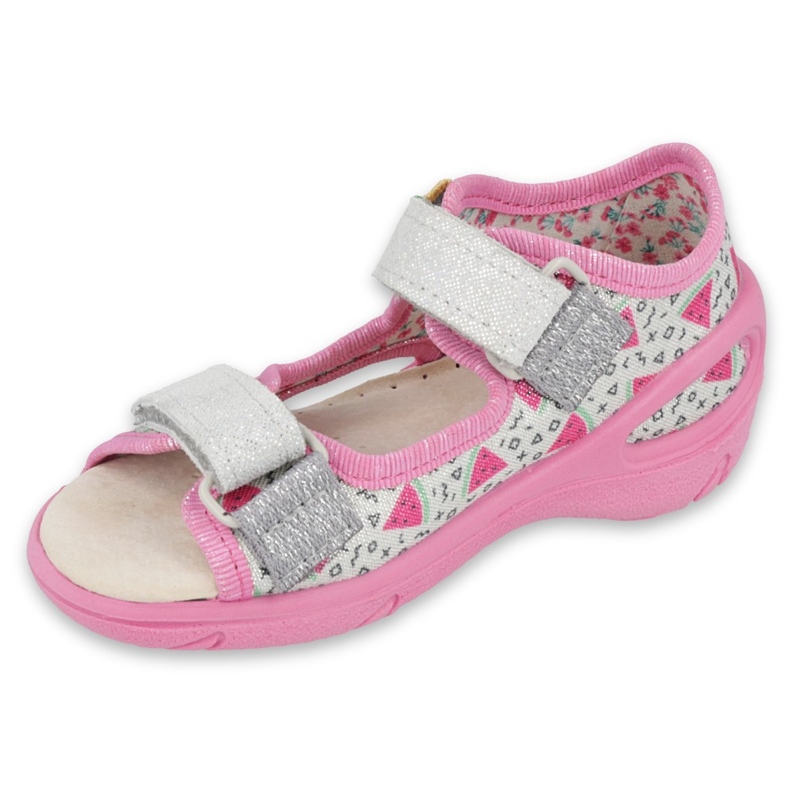 Calzado infantil befado pu 065P148 rosa gris multicolor 1