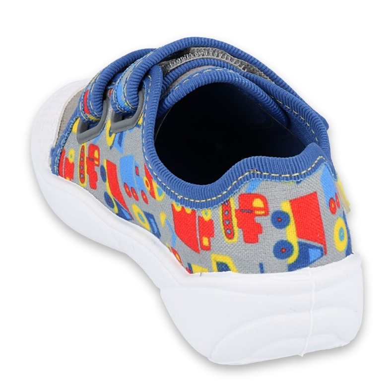Calzado infantil befado 907P128 azul gris multicolor 2
