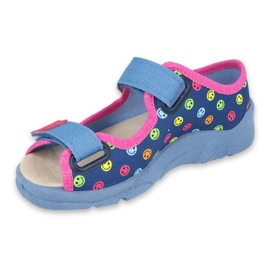 Calzado infantil befado 869X150 azul rosado multicolor 1