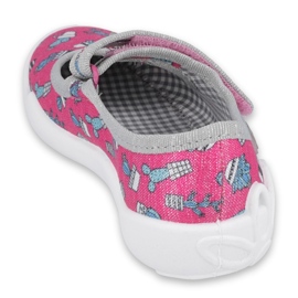 Calzado infantil befado 114X436 rosado gris 5