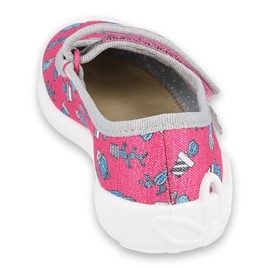 Calzado infantil befado 114X436 rosado gris 2