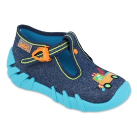 Calzado infantil befado 110P408 azul marino azul verde amarillo 5