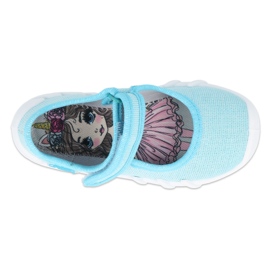 Calzado infantil befado speedy turquesa 109P225 azul 3