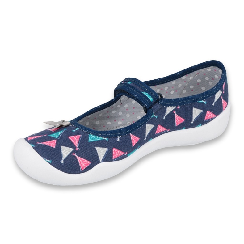 Calzado infantil befado 114Y423 azul marino rosa multicolor 1