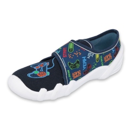Calzado infantil befado 273Y307 azul marino multicolor 1