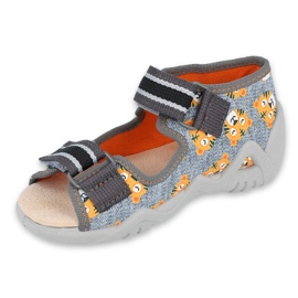 Calzado infantil befado amarillo 350P016 gris multicolor 1