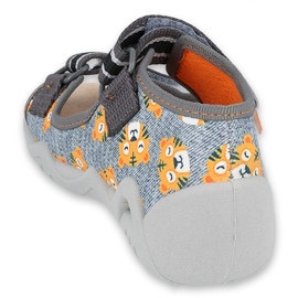 Calzado infantil befado amarillo 350P016 gris multicolor 2