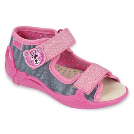 Calzado infantil befado amarillo 342P017 rosado 4