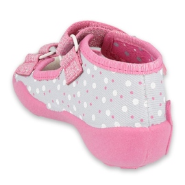 Calzado infantil befado amarillo 342P018 rosado gris 2