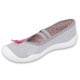 Calzado infantil befado 116Y288 rosado gris multicolor 1