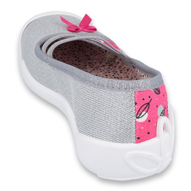 Calzado infantil befado 116Y288 rosa gris multicolor 2