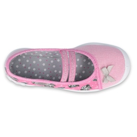 Calzado infantil befado 116X283 rosado gris 3