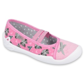 Calzado infantil befado 116X283 rosado gris 4